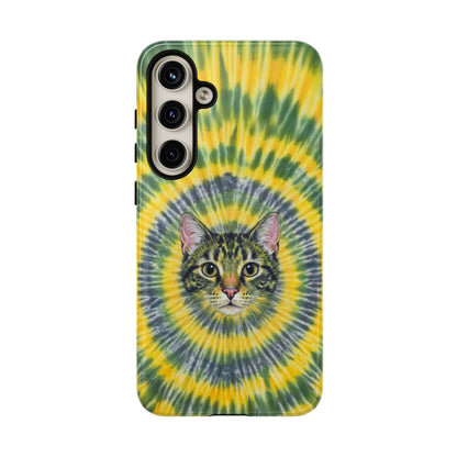 FUNNY CAT SWIRL  PHONE CASE - TLNT1604263