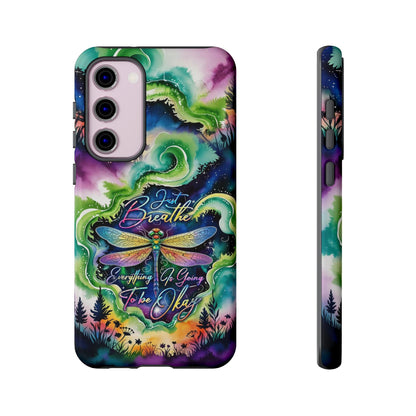 JUST BREATH DRAGONFLY  PHONE CASE  - TLHG2304264