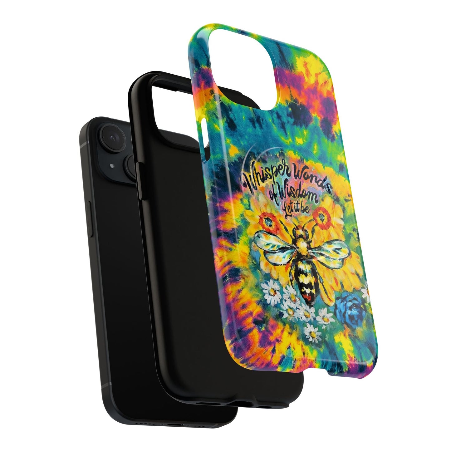 SUNFLOWER BEE WISDOM MAGNETIC PHONE CASE - RI2304262