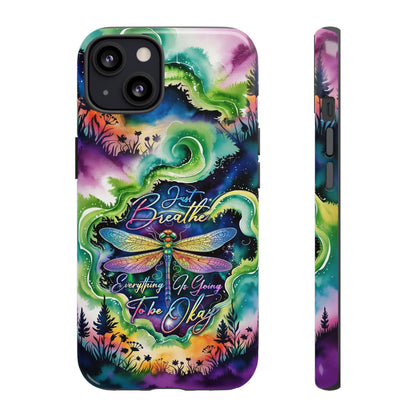 JUST BREATH DRAGONFLY  PHONE CASE  - TLHG2304264