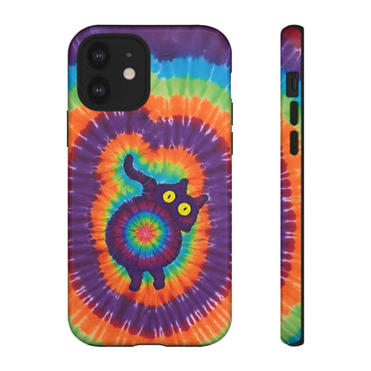 FUNNY CAT SWIRL PHONE CASE - TLNO1604261