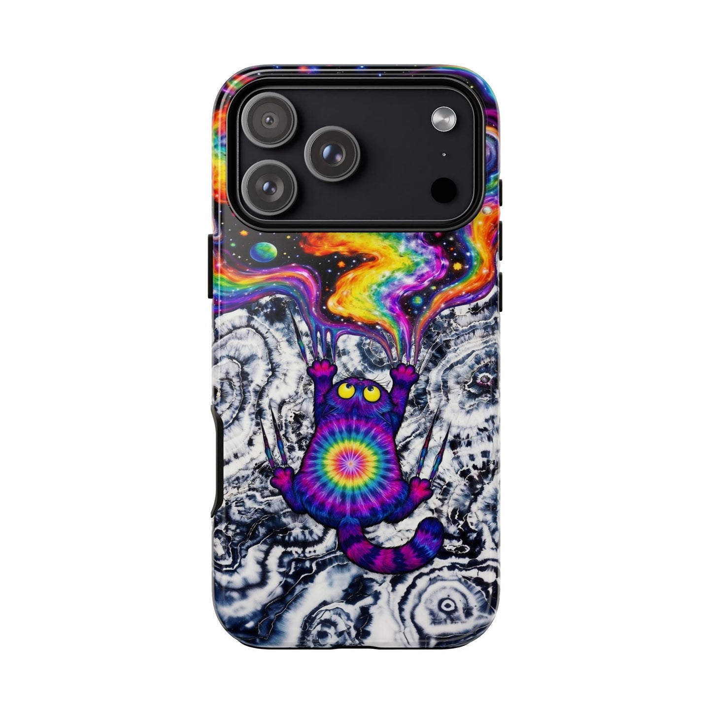 SCRATCHING CAT GALAXY PHONE CASE - KMTM1004261