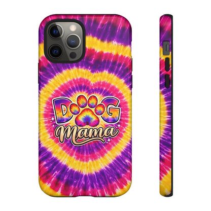 DOG MAMA PAW PRINT SWIRL PHONE CASE   - TLNT1504261