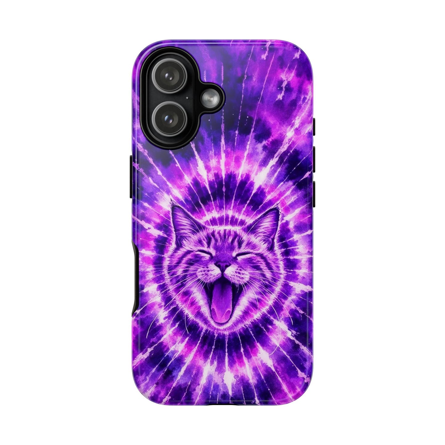 CAT PURPLE SWIRL PHONE CASE  - TLHN1504263
