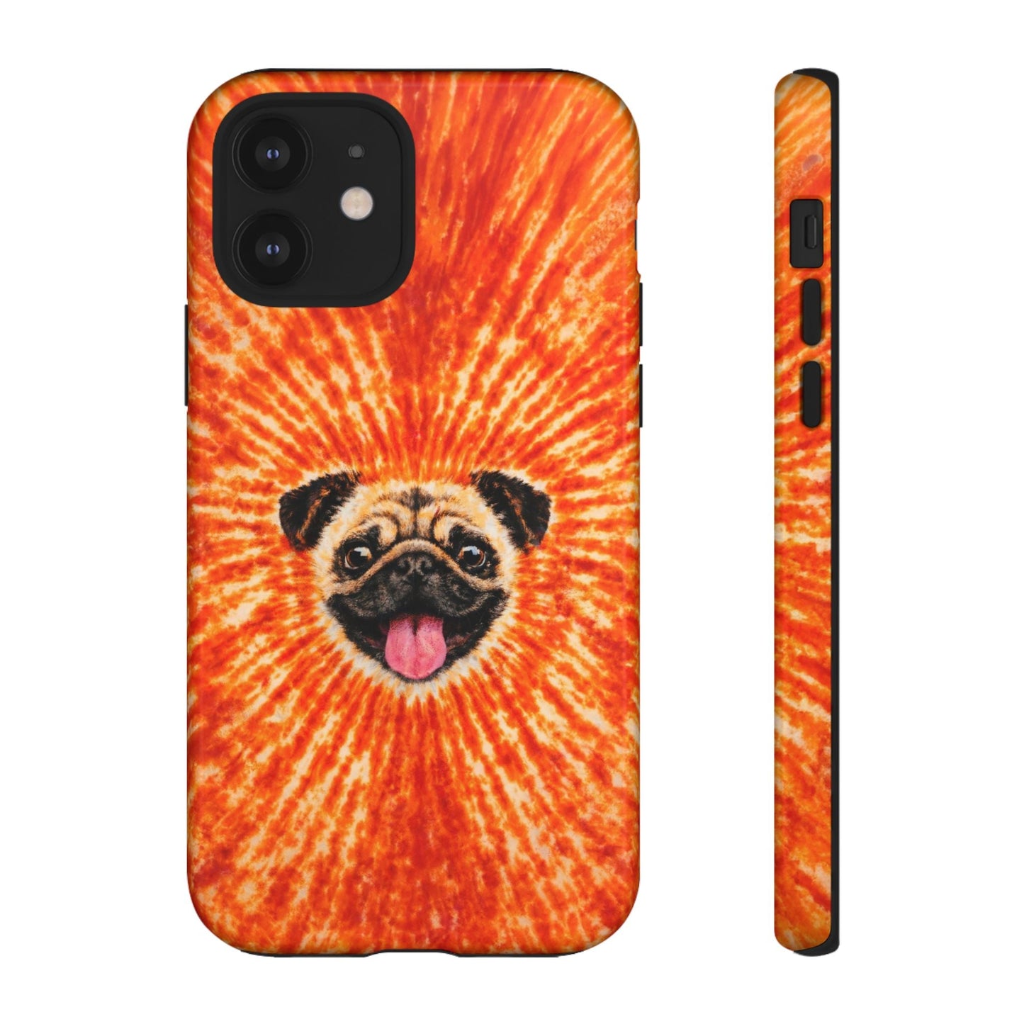PUG DOG ORANGE  PHONE CASE - TLNT1604261