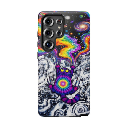 SCRATCHING CAT GALAXY PHONE CASE - KMTM1004261