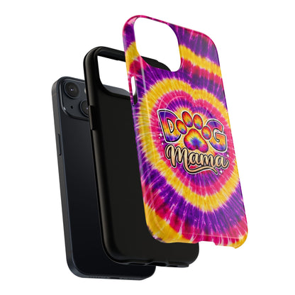 DOG MAMA PAW PRINT SWIRL MAGNETIC PHONE CASE  - TLNT1504261