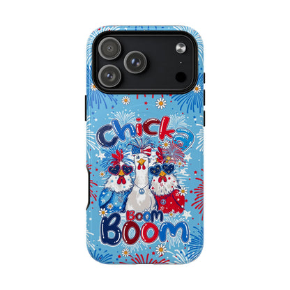 CHICKA BOOM BOOM HIPPIE CHICKEN MAGNETIC PHONE CASE - TY0406261