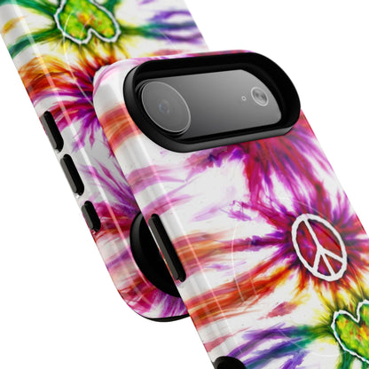 PEACE LOVE PAW PRINT MAGNETIC PHONE CASE - TLHG1304266