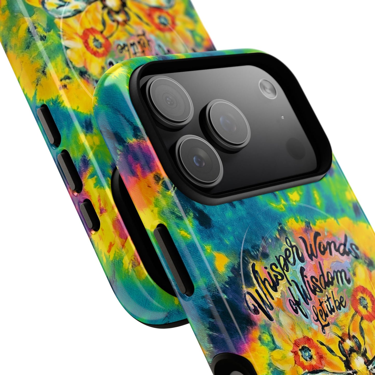 SUNFLOWER BEE WISDOM MAGNETIC PHONE CASE - RI2304262
