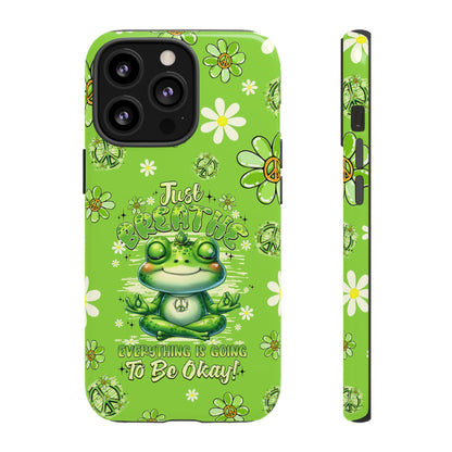 JUST BREATHE FROG PHONE CASE - TYQY1304261