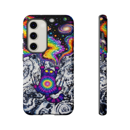 SCRATCHING CAT GALAXY PHONE CASE - KMTM1004261