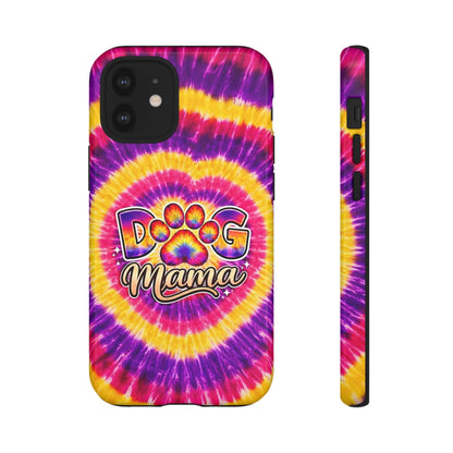 DOG MAMA PAW PRINT SWIRL PHONE CASE   - TLNT1504261