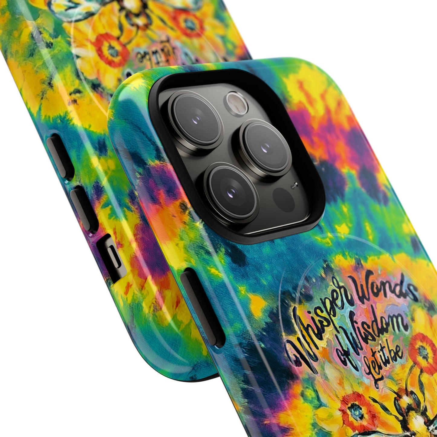 SUNFLOWER BEE WISDOM MAGNETIC PHONE CASE - RI2304262