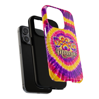 DOG MAMA PAW PRINT SWIRL MAGNETIC PHONE CASE  - TLNT1504261