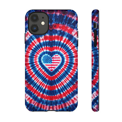 AMERICAN FLAG HEART PHONE CASE - TYPQ1304266