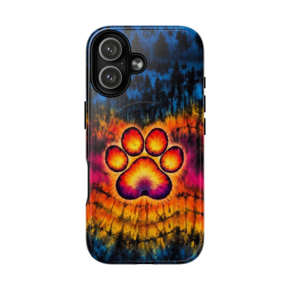 PAW PRINT SWIRL MAGNETIC PHONE CASE  - TLHG2404264