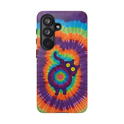 FUNNY CAT SWIRL PHONE CASE - TLNO1604261
