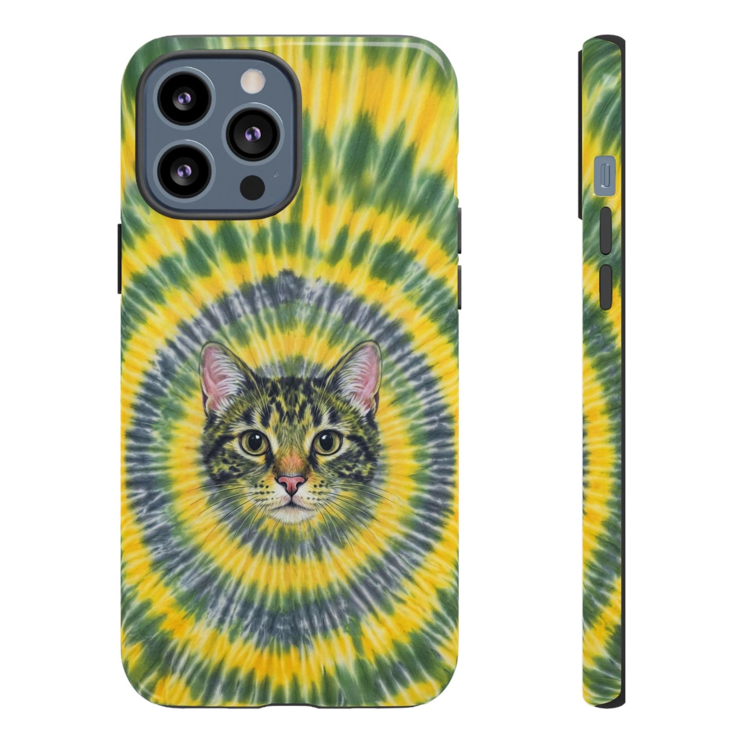 FUNNY CAT SWIRL  PHONE CASE - TLNT1604263