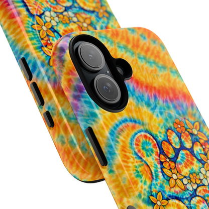 LOVE PAW PRINT SWIRL MAGNETIC PHONE CASE  - TLHN2304264