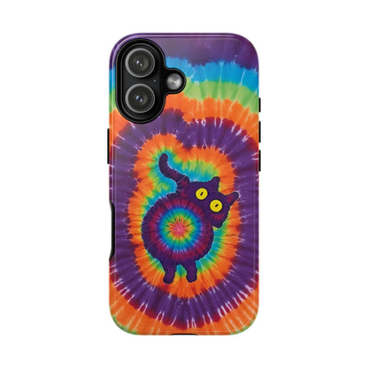 FUNNY CAT SWIRL PHONE CASE - TLNO1604261
