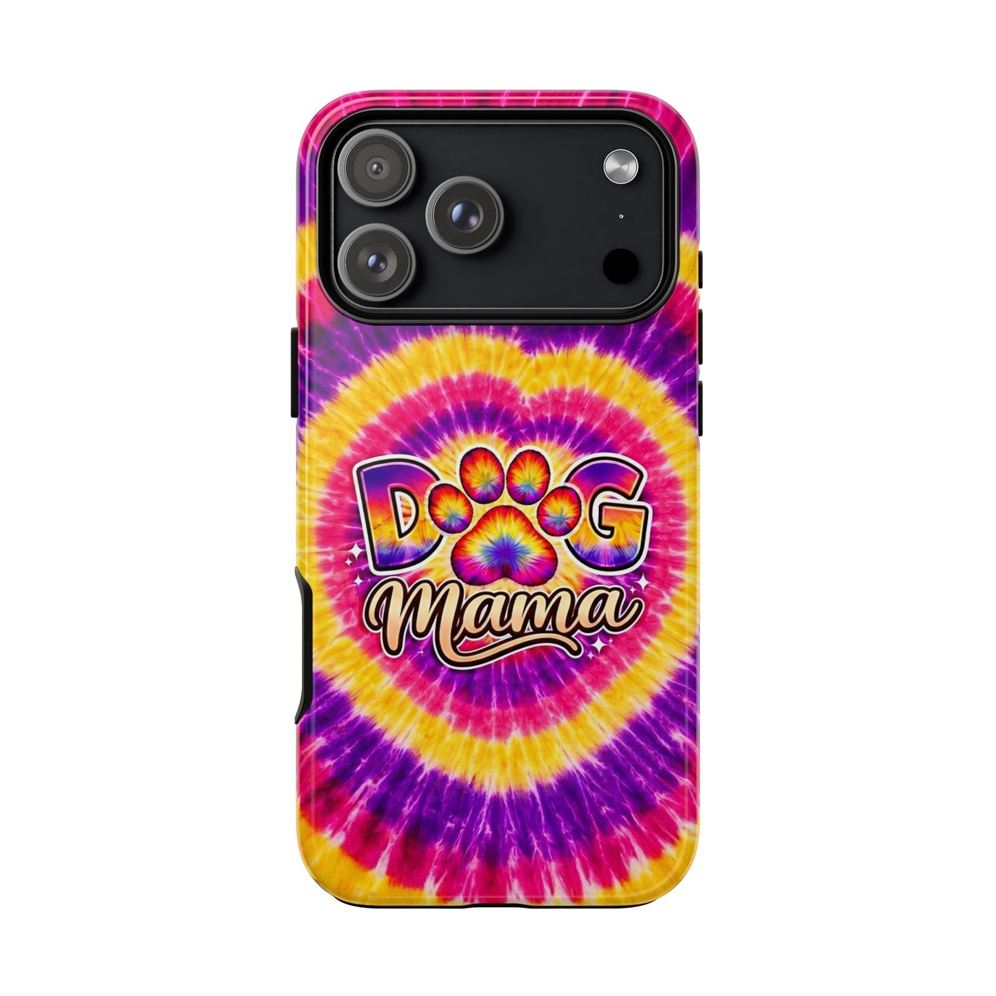 DOG MAMA PAW PRINT SWIRL PHONE CASE   - TLNT1504261