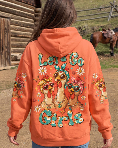 LET'S GO GIRLS CHICKEN ALL OVER PRINT - TLTW0107267