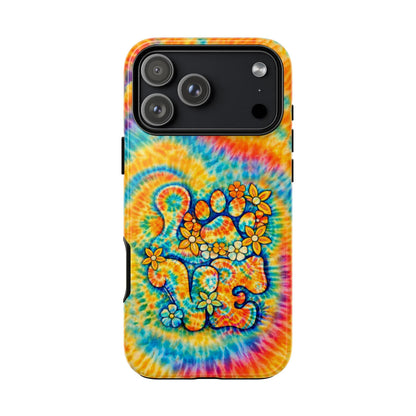 LOVE PAW PRINT SWIRL PHONE CASE  - TLHN2304264