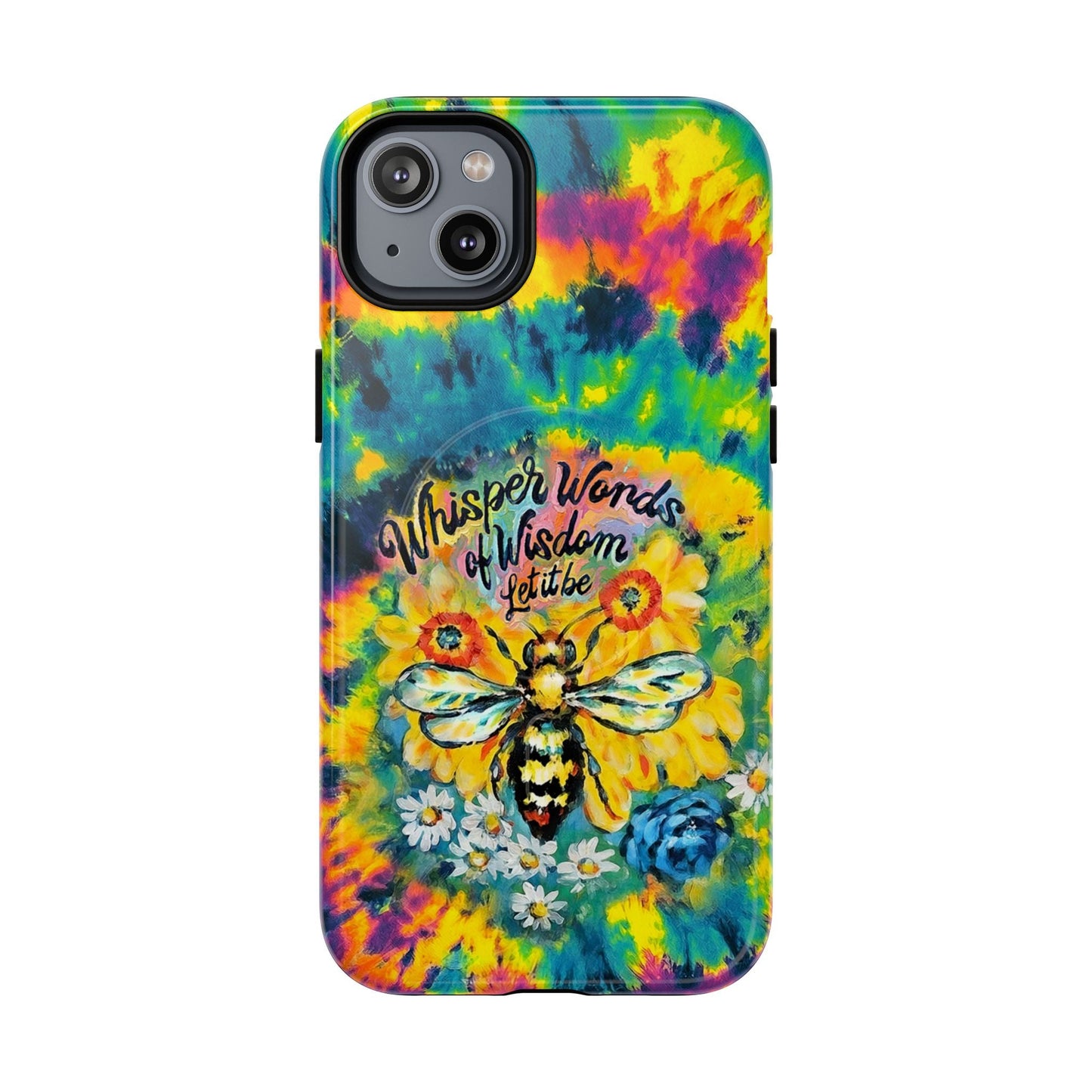 SUNFLOWER BEE WISDOM MAGNETIC PHONE CASE - RI2304262