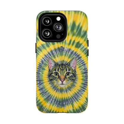 FUNNY CAT SWIRL MAGNETIC PHONE CASE - TLNT1604263