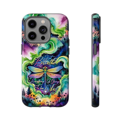 JUST BREATH DRAGONFLY  PHONE CASE  - TLHG2304264