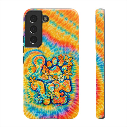 LOVE PAW PRINT SWIRL PHONE CASE  - TLHN2304264