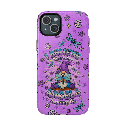 I BELIEVE THERE ARE ANGELS AMONG US GNOME MAGNETIC PHONE CASE - TLNO1604262