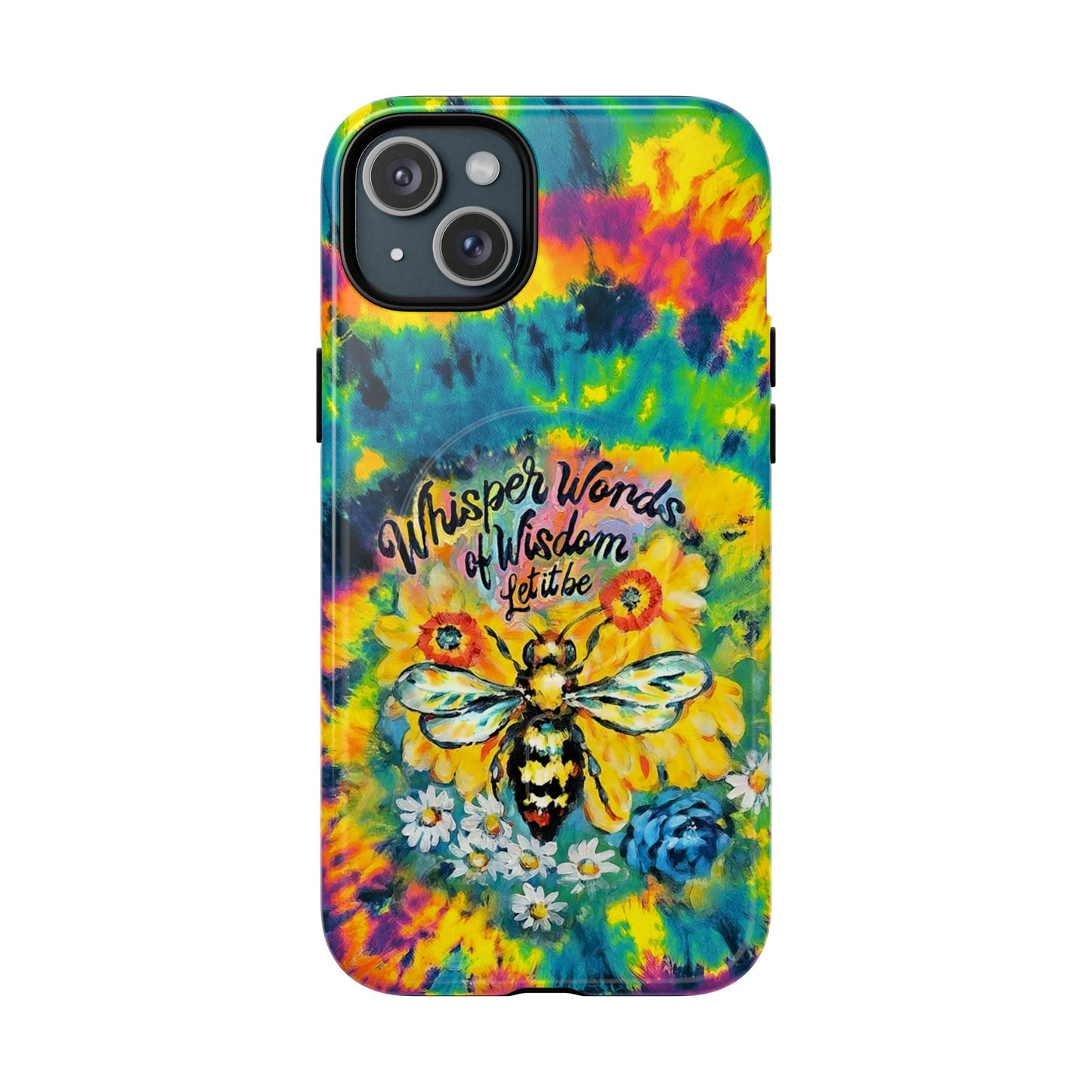 SUNFLOWER BEE WISDOM MAGNETIC PHONE CASE - RI2304262