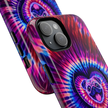 PUG DOG HEART MAGNETIC PHONE CASE - TLTW1104264