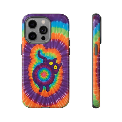 FUNNY CAT SWIRL PHONE CASE - TLNO1604261
