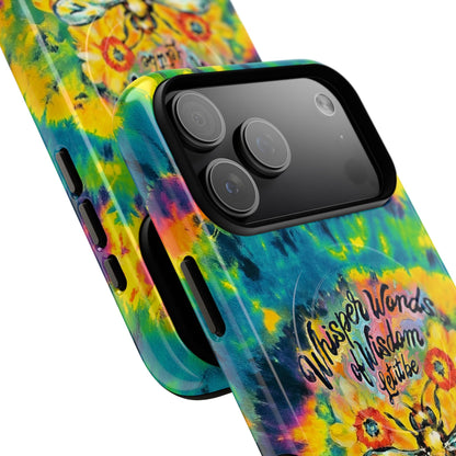 SUNFLOWER BEE WISDOM MAGNETIC PHONE CASE - RI2304262