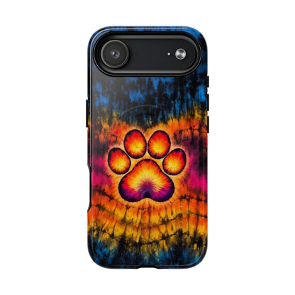 PAW PRINT SWIRL MAGNETIC PHONE CASE  - TLHG2404264