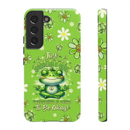 JUST BREATHE FROG PHONE CASE - TYQY1304261