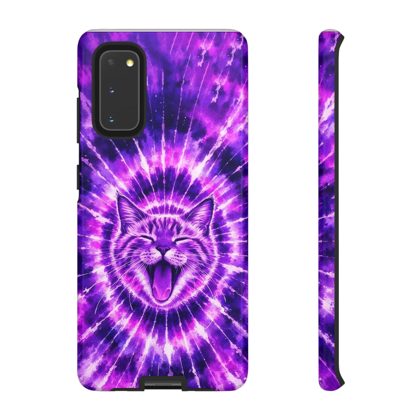 CAT PURPLE SWIRL PHONE CASE  - TLHN1504263