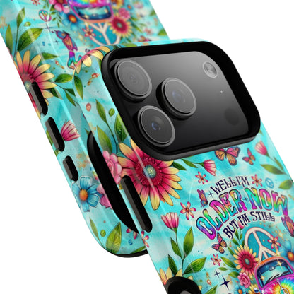 RUNNING AGAINST THE WIND CAR TIE DYE MAGNETIC PHONE CASE - TLNO1804254