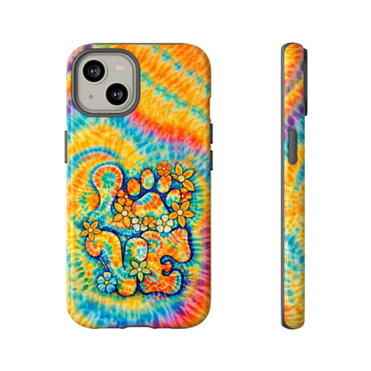 LOVE PAW PRINT SWIRL PHONE CASE  - TLHN2304264