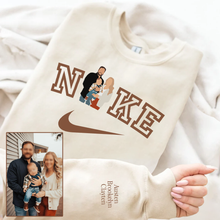 Load image into Gallery viewer, Mother&#39;s Day Personalized Printed Family Photo NKE Hoodie Sweatshirt T-Shirt
