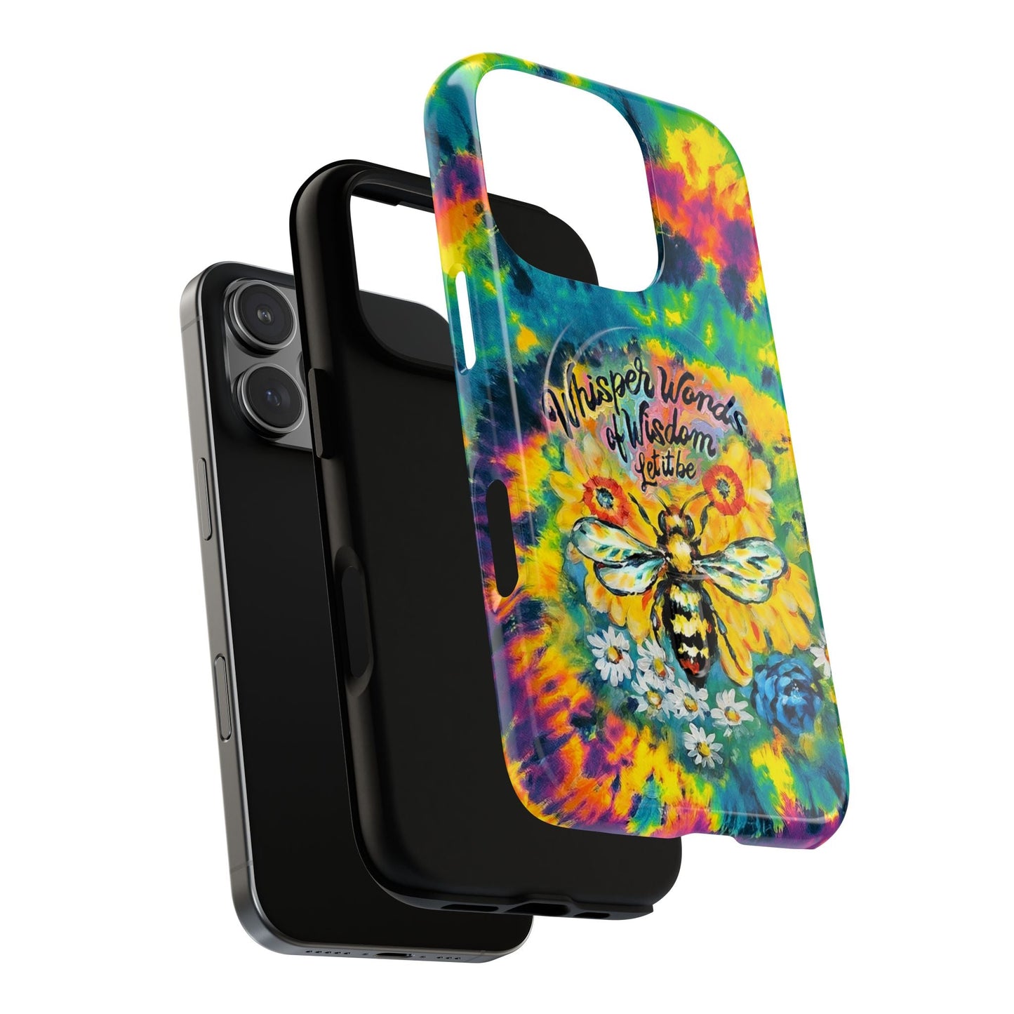 SUNFLOWER BEE WISDOM MAGNETIC PHONE CASE - RI2304262
