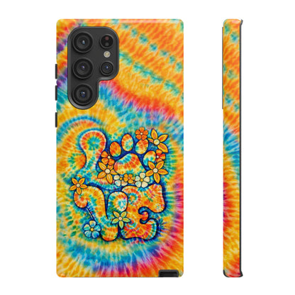 LOVE PAW PRINT SWIRL PHONE CASE  - TLHN2304264
