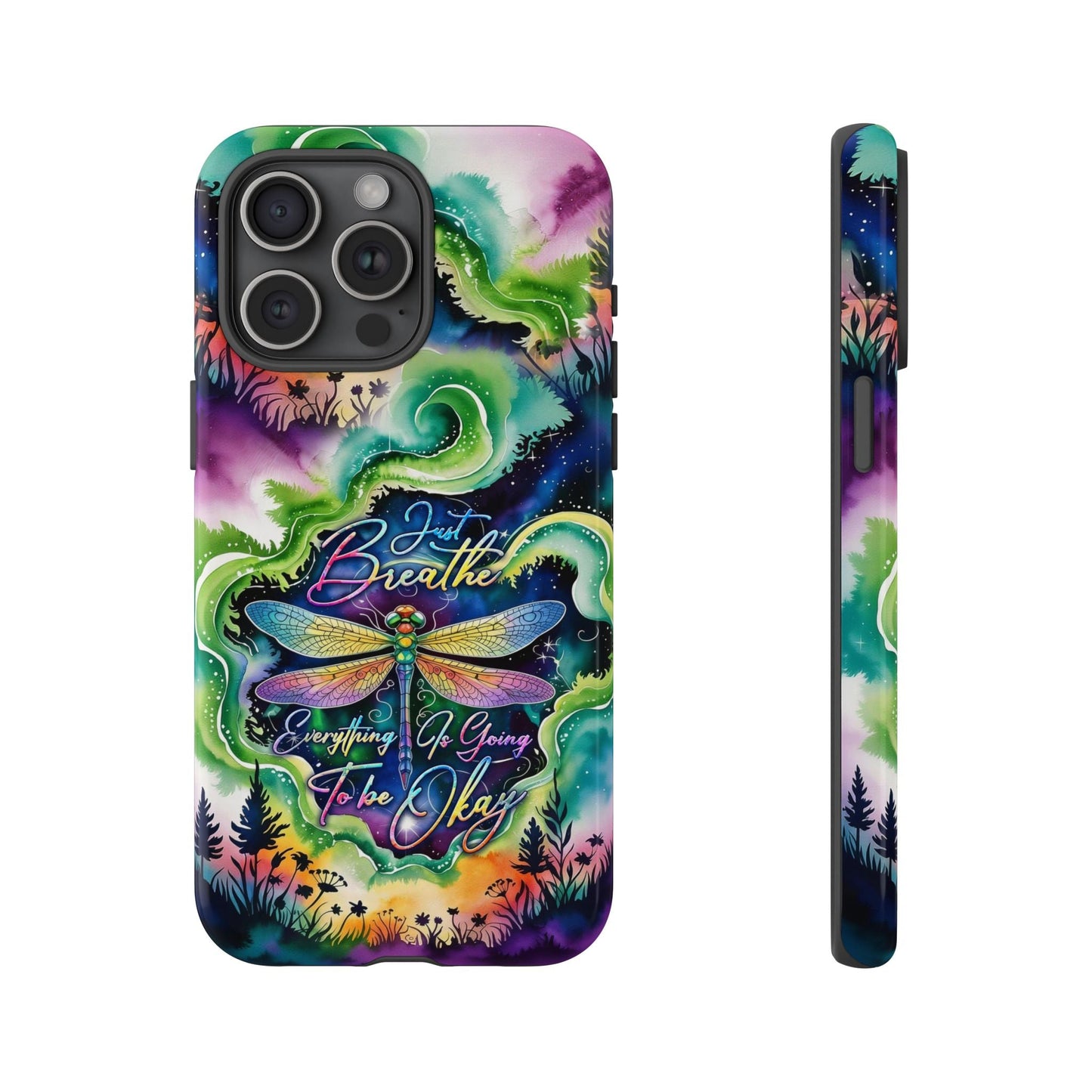 JUST BREATH DRAGONFLY  PHONE CASE  - TLHG2304264