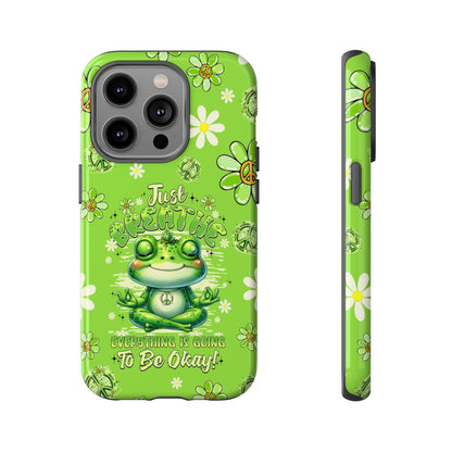 JUST BREATHE FROG PHONE CASE - TYQY1304261
