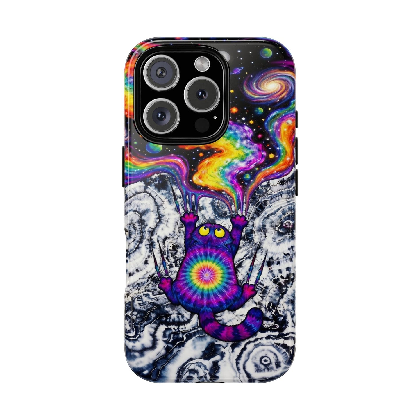 SCRATCHING CAT GALAXY PHONE CASE - KMTM1004261