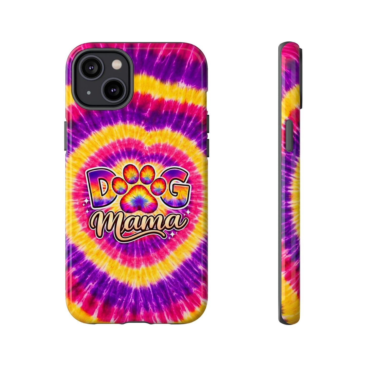 DOG MAMA PAW PRINT SWIRL PHONE CASE   - TLNT1504261