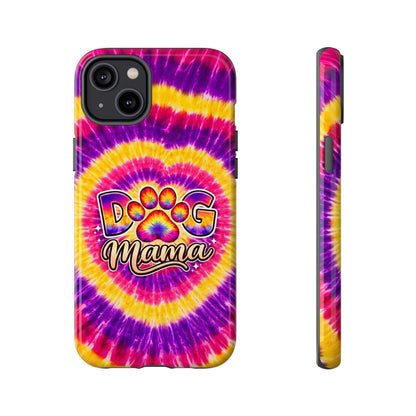 DOG MAMA PAW PRINT SWIRL PHONE CASE   - TLNT1504261